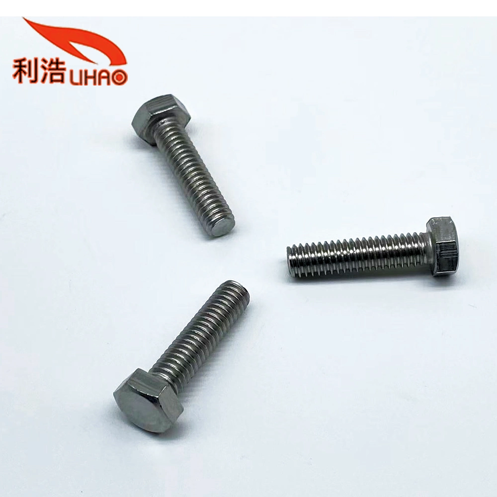 5/16-18*1-1/4 304 Stainless Steel Flat Hexagon Head Bolts