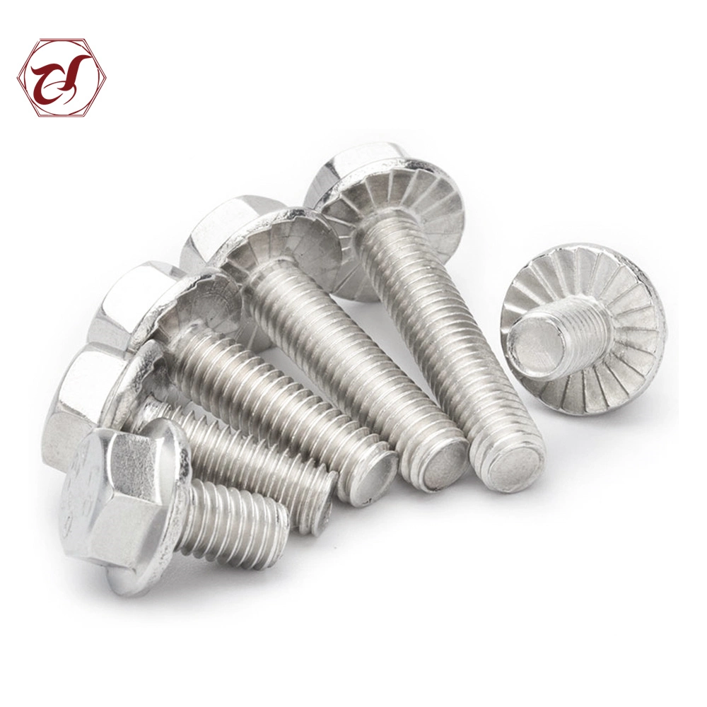 High Strength Stainless Steel Hex Bolts Hexagon Head Flange Bolts