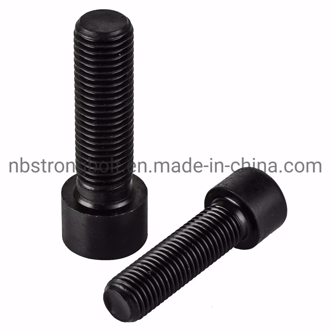 DIN912 Hex Socket Head Cap Screw with Grade 12.9 Black More Than 15 Years Produce Experience Factory