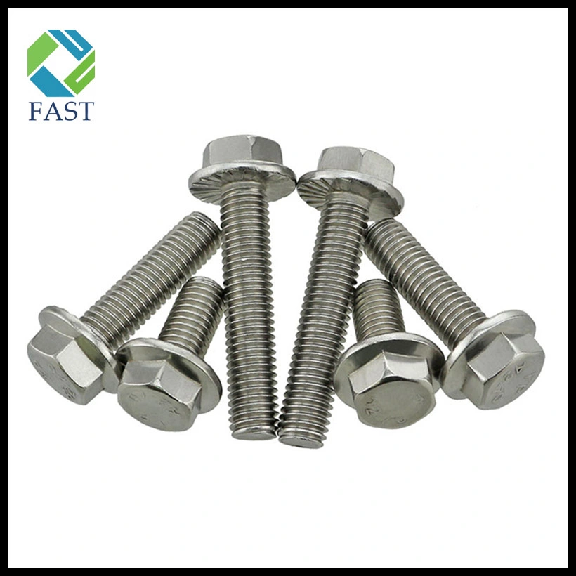 Made in China DIN 6921 Stainless Steel Hex Flange Head Bolt