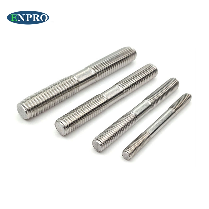 China Manufacturer Enpro Made Healf Thread Rods Equal Length Threaded Stud Bolt