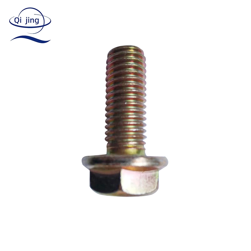 Factory Manufacturer Carbon Steel Zp Stainless Steel 304/316 Hex Flange Bolt