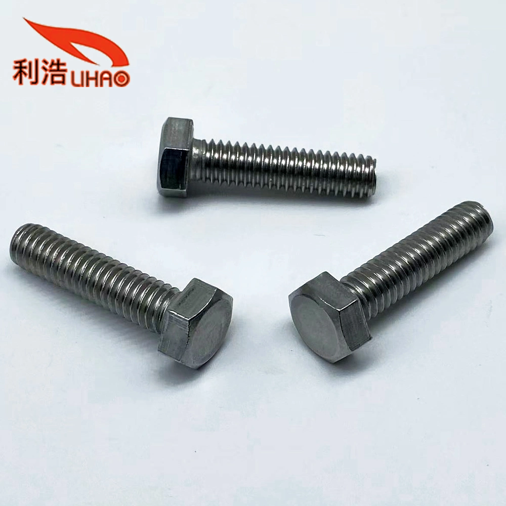 5/16-18*1-1/4 304 Stainless Steel Flat Hexagon Head Bolts